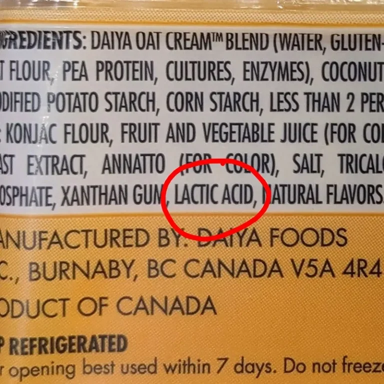 Is Lactic Acid Vegan?